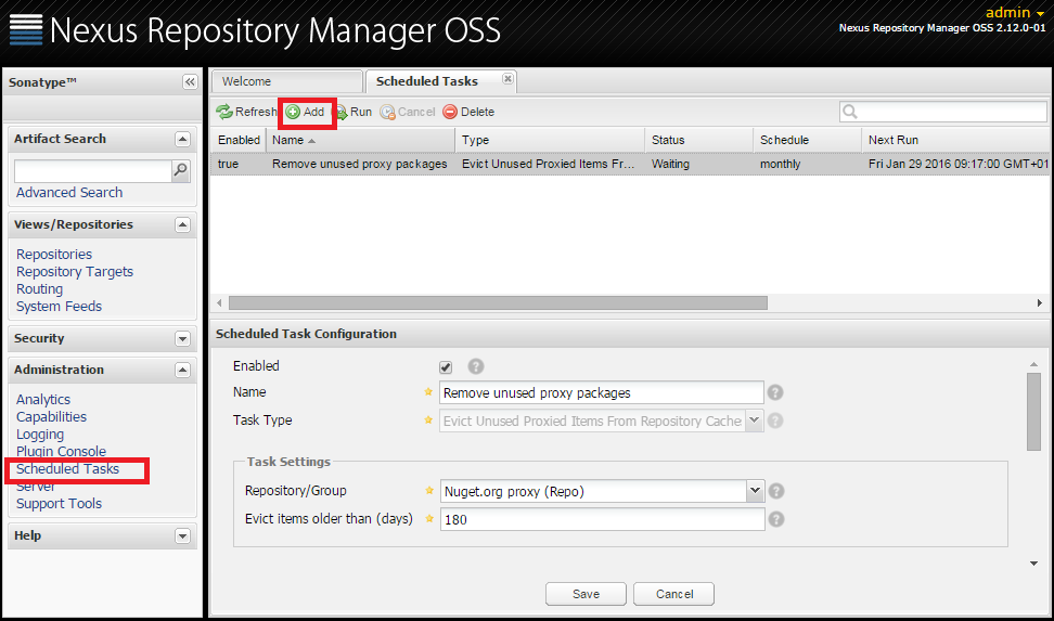 install nexus repository manager